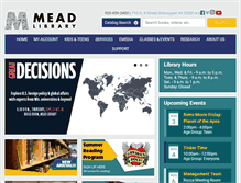 Tablet Screenshot of meadpl.org